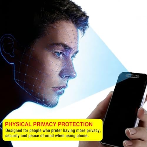 Two pack packaging retail contents of the EYSOFT phone camera privacy protection kit in black.