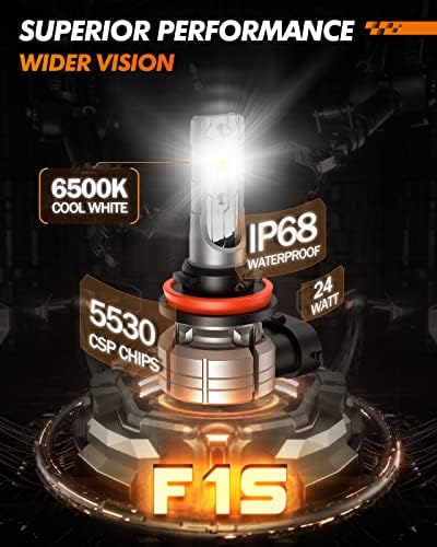 SEALIGHT 24W premium car lighting kit with integrated heat sink layout