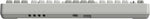 8Bitdo retro mechanical keyboard side profile with volume knob