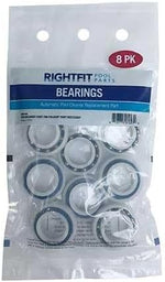 RightFit alloy steel wheel bearings closeup for automatic pool cleaner maintenance