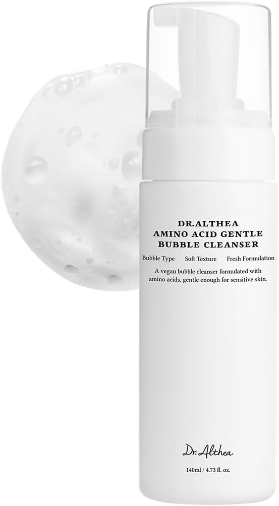 Dr.Althea Amino Acid Gentle Bubble Cleanser front view authentic Korean face wash