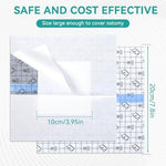 Medical grade waterproof shower patch showing painless removal feature