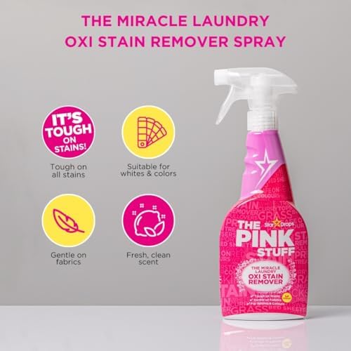 Full range view of Stardrops The Pink Stuff imported cleaning products for Indian homes