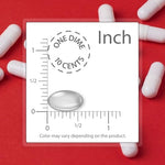 Close up of 60 softgels fish oil bottle for heart support