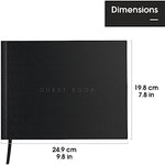 Guest book for wedding reception and party sign-in