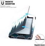 Side profile of Bozhuorui Kindle case demonstrating slim lightweight design
