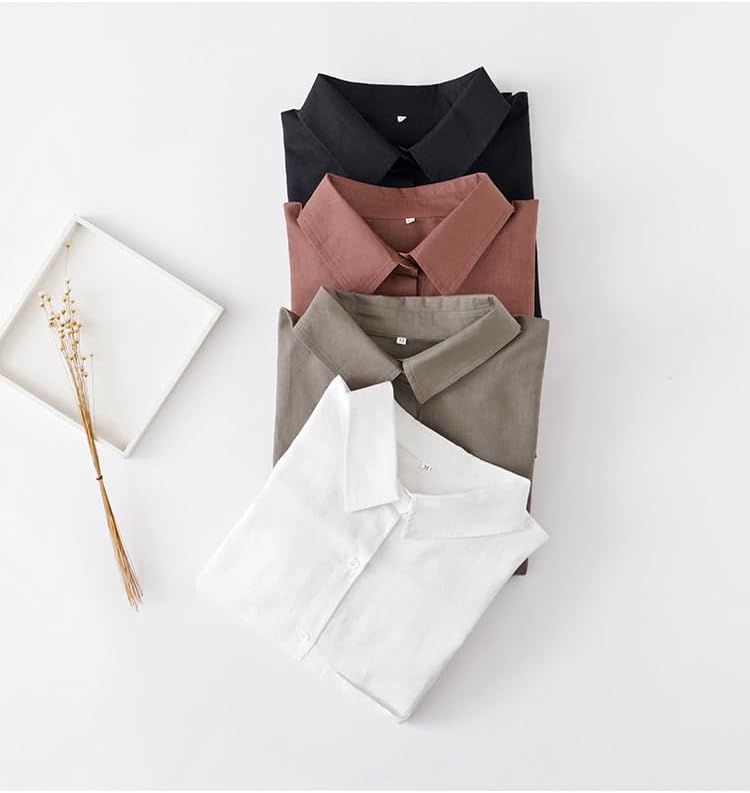 Minibee long sleeve button down blouse styled for casual wear