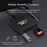 Neumitech Atom 4K Lite rear connectivity ports