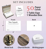 Bezbex keepsake gift box with 50 wishes cards for baby birthday