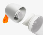 Duri unisex travel potty showing silicone top