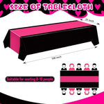 VitalCozy rectangular table covers protecting a large dining setup from food spills.