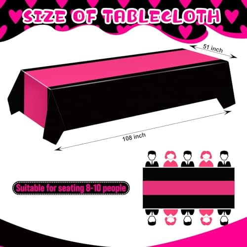 VitalCozy rectangular table covers protecting a large dining setup from food spills.