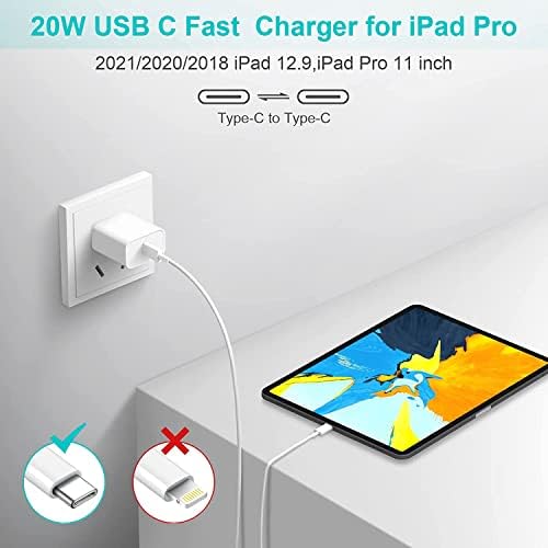 StinkLight twenty watt power delivery adapter plugged into a wall charging an electronic tablet safely.