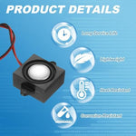 Four piece set of PATIKIL four ohm mini speakers arranged neatly