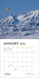 National Geographic: American Landscapes 2026 Wall Calendar - Image 4