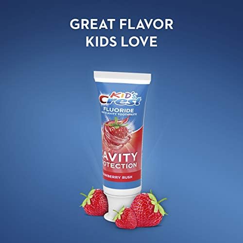 Authentic Crest USA imported children's toothpaste for cavity prevention