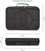 BUBM protective storage holder showing the comfortable reinforced top carrying handle