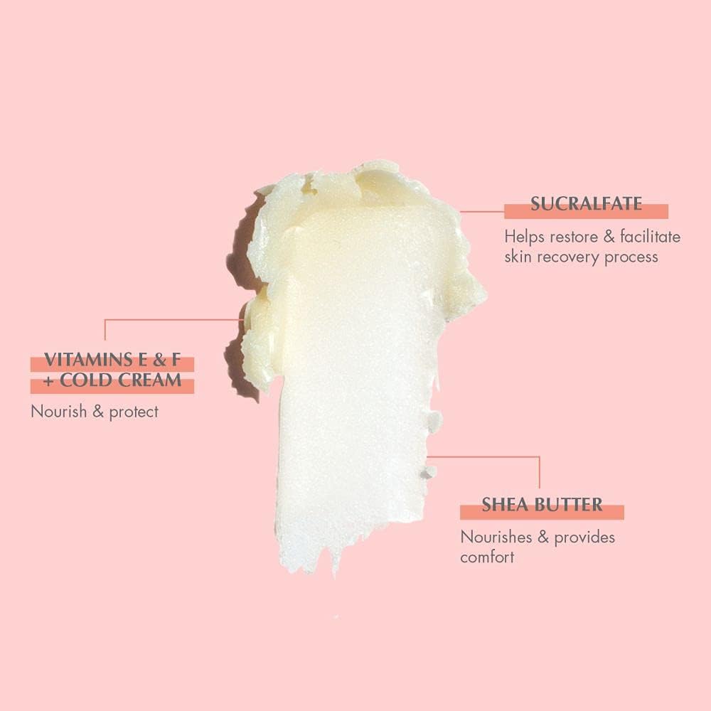 Texture of Avene Cold Cream lip treatment