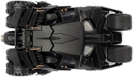 Jada Metal Batmobile with Batman Dc Figure, Pack of 1, Multicolor, 96-360 Months Kid - Image 7