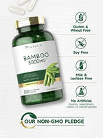 Close up of Carlyle bamboo extract ingredient list