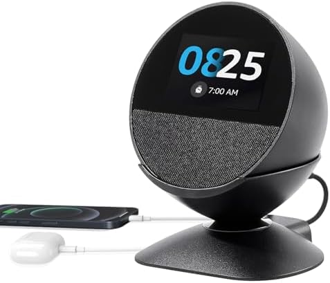 Dianves smart speaker stand with USB charging ports