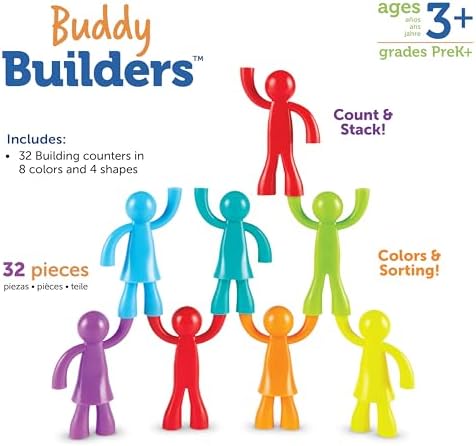 Learning Resources Buddy Builders educational play setup