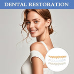Components of the 6 piece tooth filling and repair kit