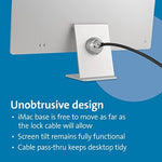 Close up view of the cable management pass thru layout with accessory wires routed neatly