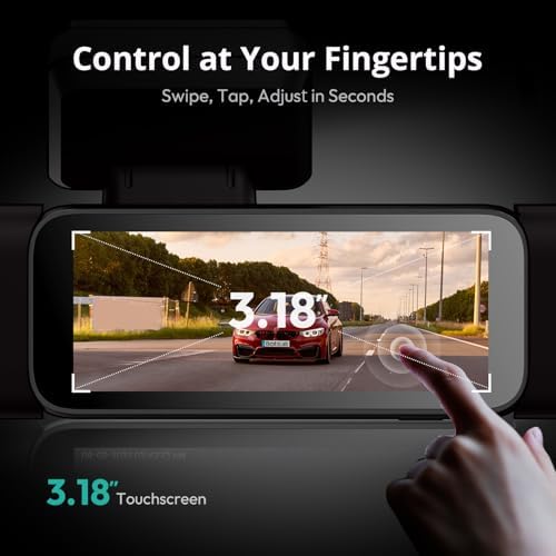 BOTSLAB smart security dashcam illustrating the 24/7 parking mode sentry protection and shock detection features