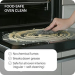 Plant-based fume-free degreaser paste jar for kitchen appliances
