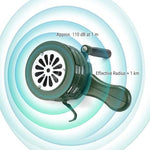 Portable mechanical safety alarm for outdoor disaster preparedness
