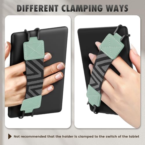 MoKo universal tablet hand strap side profile