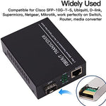 Side view of Gesd 1.25G SFP-T network transceiver