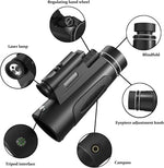 ASxmhGo high powered 80x100 handheld telescope being used for outdoor bird watching