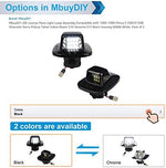 MbuyDIY chrome housing tag lamp kit pair for classic trucks