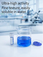 Pure blue copper peptide powder for DIY skincare formulation