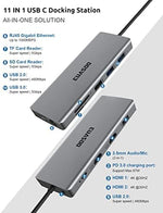 Sutoug docking station dual 4K HDMI ports and aluminum housing