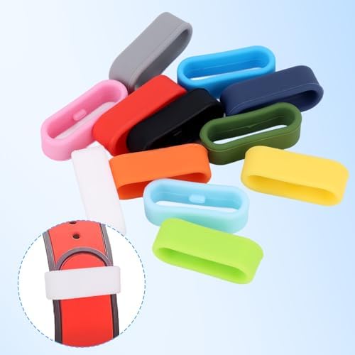 Tinoaly security loops displaying the inner anti slip raised bumps for strap stability