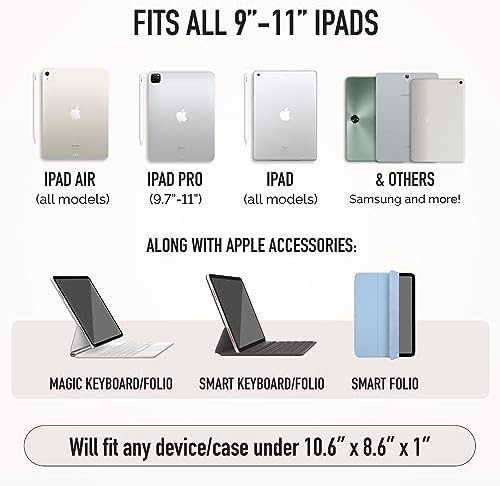 Vandel soft compressible iPad Air pouch for women and men