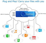 SamData external storage drive pack compatible with Windows and Mac operating systems