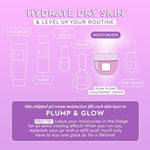 Glow Recipe Plum Plump Hyaluronic Acid Face Cream Moisturizer, Korean Moisturizer for Dry Skin, Plumping + Firming Hydration, Polyglutamic Acid + Peptides, Refillable (50ml) - Image 6