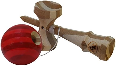Kotaro Kendama skill toy packaged with all replacement accessories for trick play