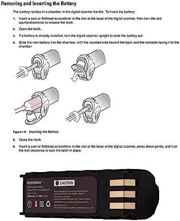 Lithium-ion replacement power units for enterprise handheld data terminals emphasizing protective outer shell.
