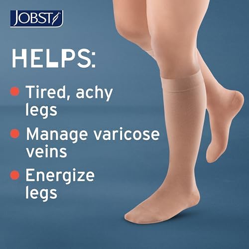JOBST ACTIVA Opaque 20-30 mmHg Compression Socks Knee High Closed Toe - Image 5