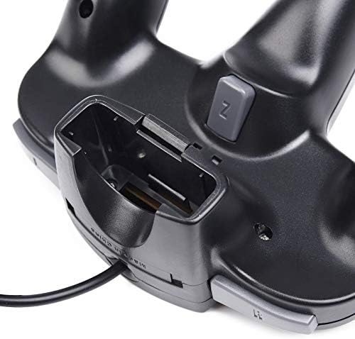 Rear angle view of the iconic M-shaped trident design showcasing the dual Z-trigger layout