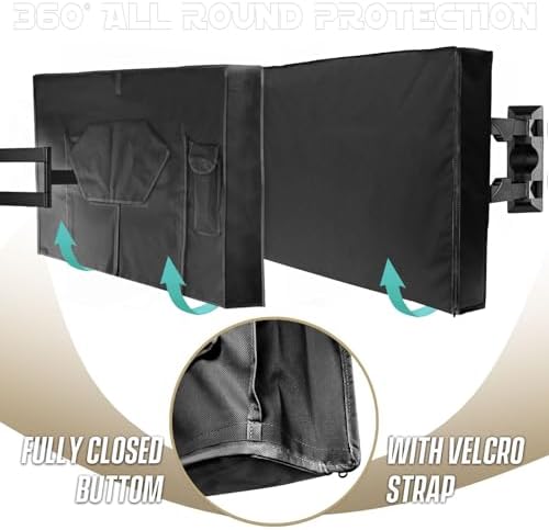 Detailed view of internal corner films for secure fit