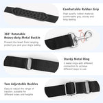 Tivray black polyester dog leash clip detail