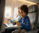 Durable TPE magnetic people figures in red blue green and yellow colors.