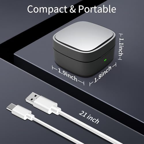 Finlusri charger case for Oura Ring Gen 4 in travel packaging
