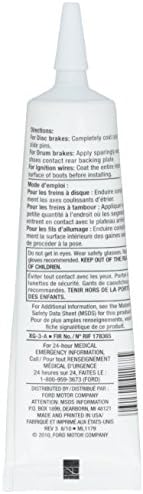 Motorcraft Genuine Ford Fluid XG-3-A dielectric compound tube packaging